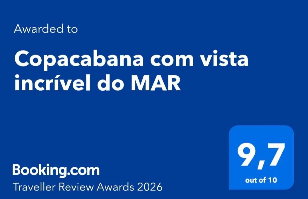 Copacabana com vista incrível do MAR-1
